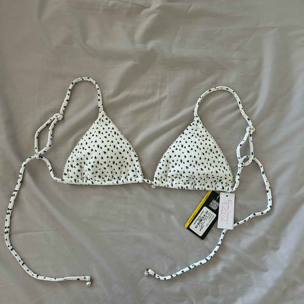 Blueberry Bikini Top